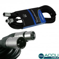 AC-PRO-XMXF/10 XLR m/f 10m Accu Cable